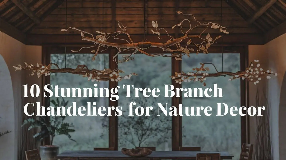 10 Stunning Tree Branch Chandeliers for Nature Decor