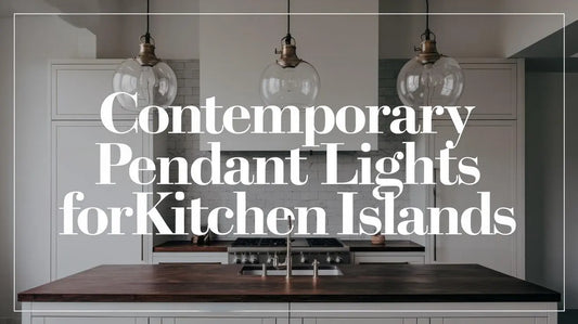 12 Trendy Contemporary Pendant Lights for Kitchen Islands