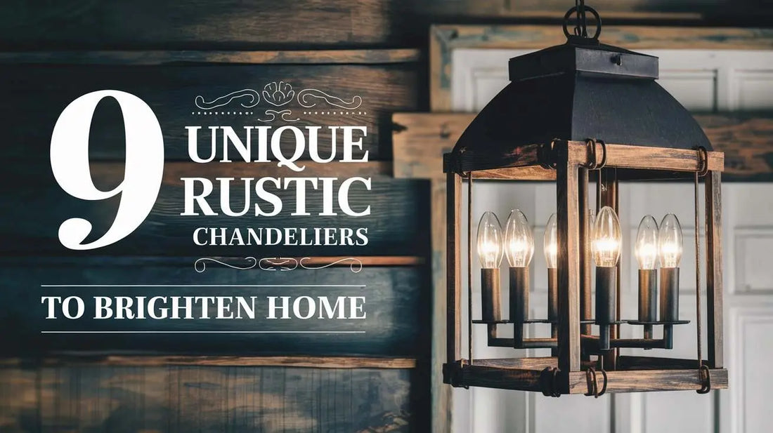 9 Unique Rustic Chandeliers to Brighten Home