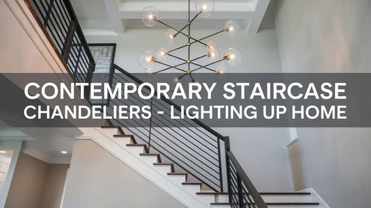 Contemporary Staircase Chandeliers - Lighting Up Home