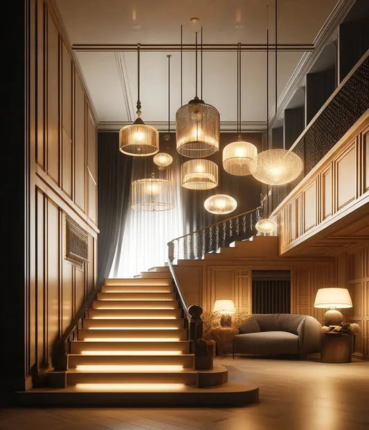 Creating Ambiance With Staircase Chandeliers - Lighting Tips