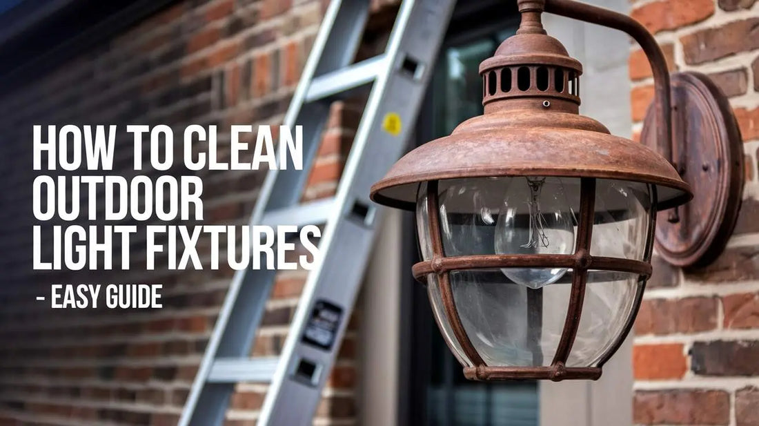 How to Clean Outdoor Light Fixtures - Easy Guide