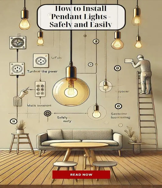 How to Install Pendant Lights - Safely and Easily