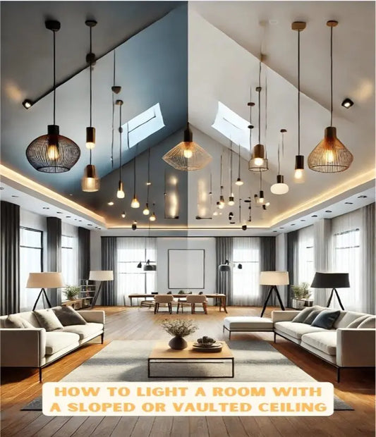 How to Light a Room with a Sloped or Vaulted Ceiling