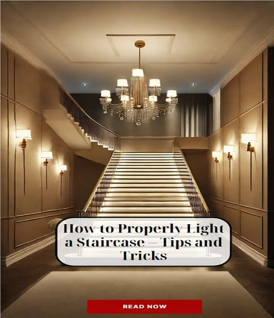 How to Properly Light a Staircase – Tips and Tricks