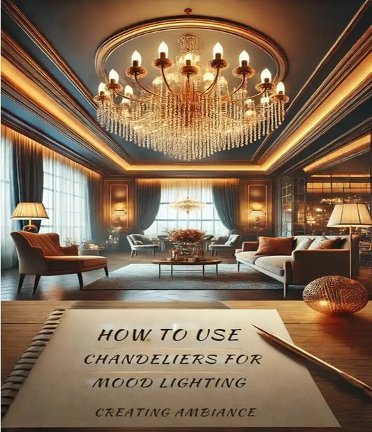 How to Use Chandeliers for Mood Lighting – Creating Ambiance