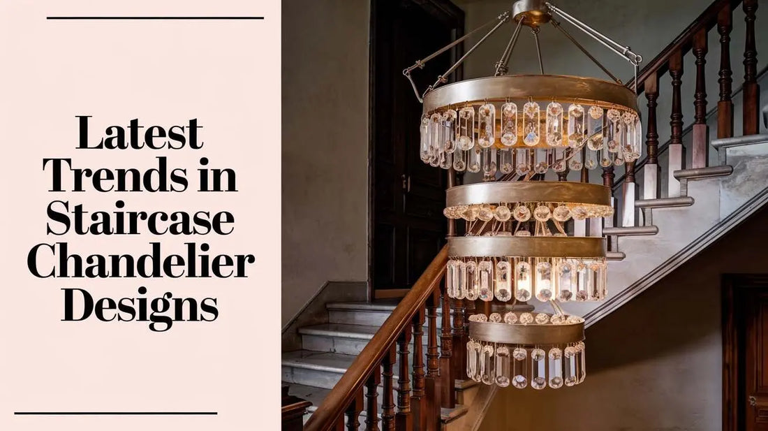 Latest Trends in Staircase Chandelier Designs