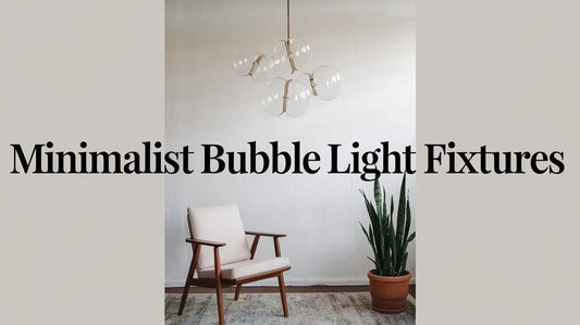 Minimalist Bubble Light Fixtures - Modern Lighting Solutions