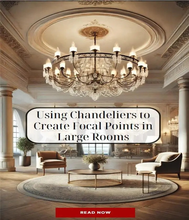 Using Chandeliers to Create Focal Points in Large Rooms