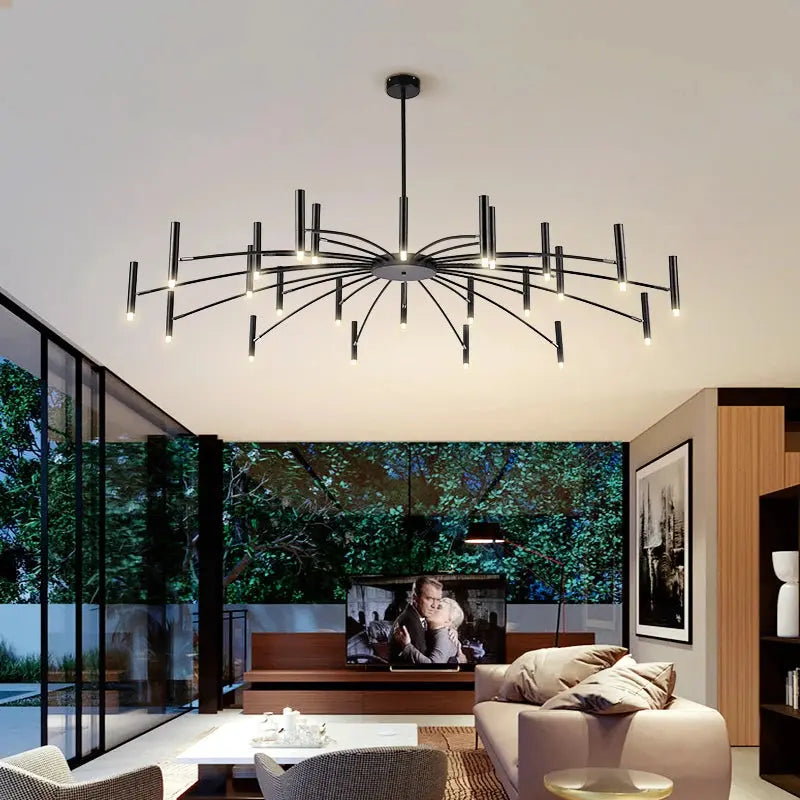 Berny Ceiling Modern Chandelier 12/18/24 Lights  Seus Lighting