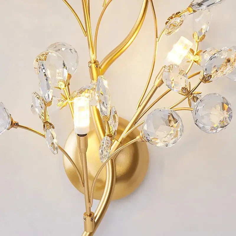 Alessa Gold Branch Wall Light – Seus Lighting