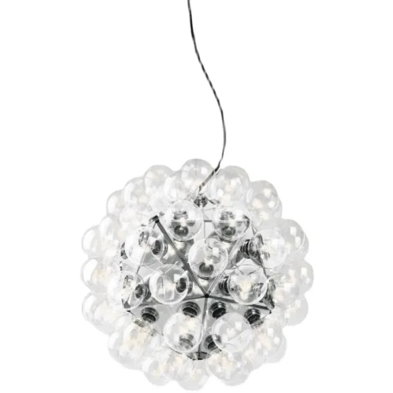 Ayli Clear Glass Bubble Pendant Light  Seus Lighting