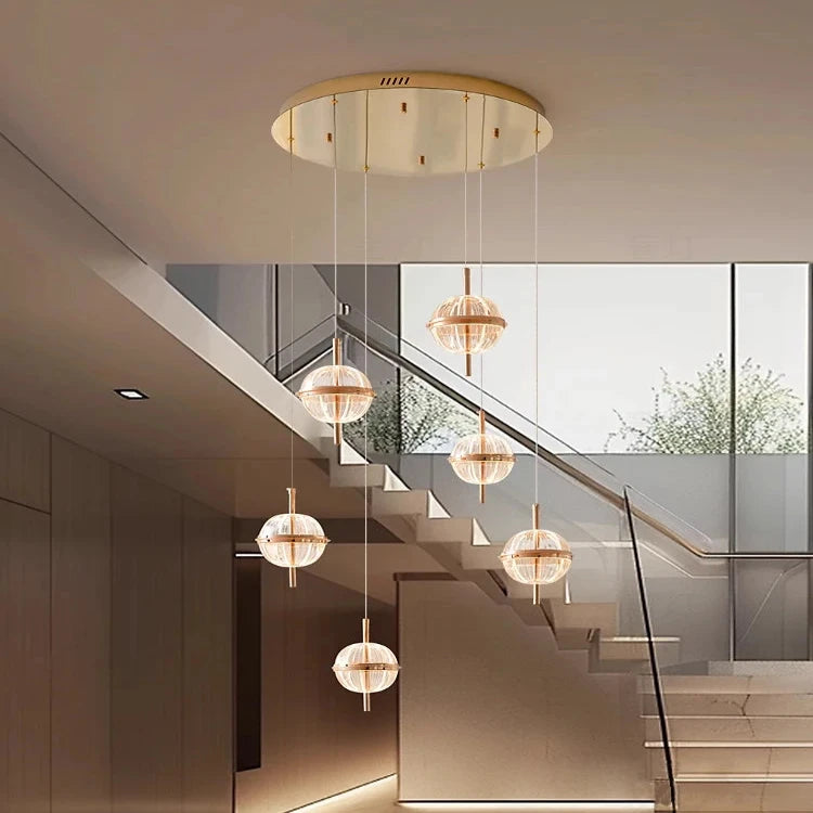 Bliss Traditional Staircase Chandelier  Seus Lighting