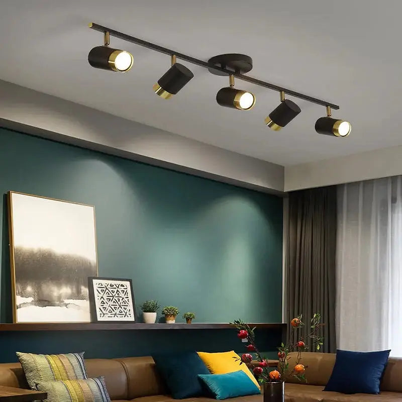 Cassandra Track Llighting Living Room – Seus Lighting