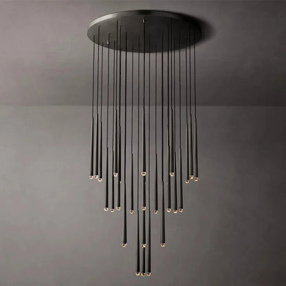 Contemporary Chandelier for High Ceiling Living Room & Foyer  Seus Lighting