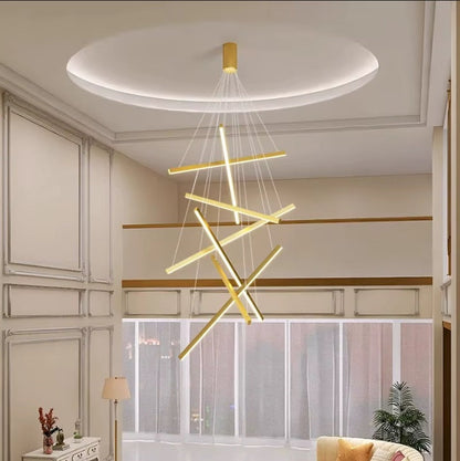 Cora Contemporary Foyer Chandelier  Seus Lighting