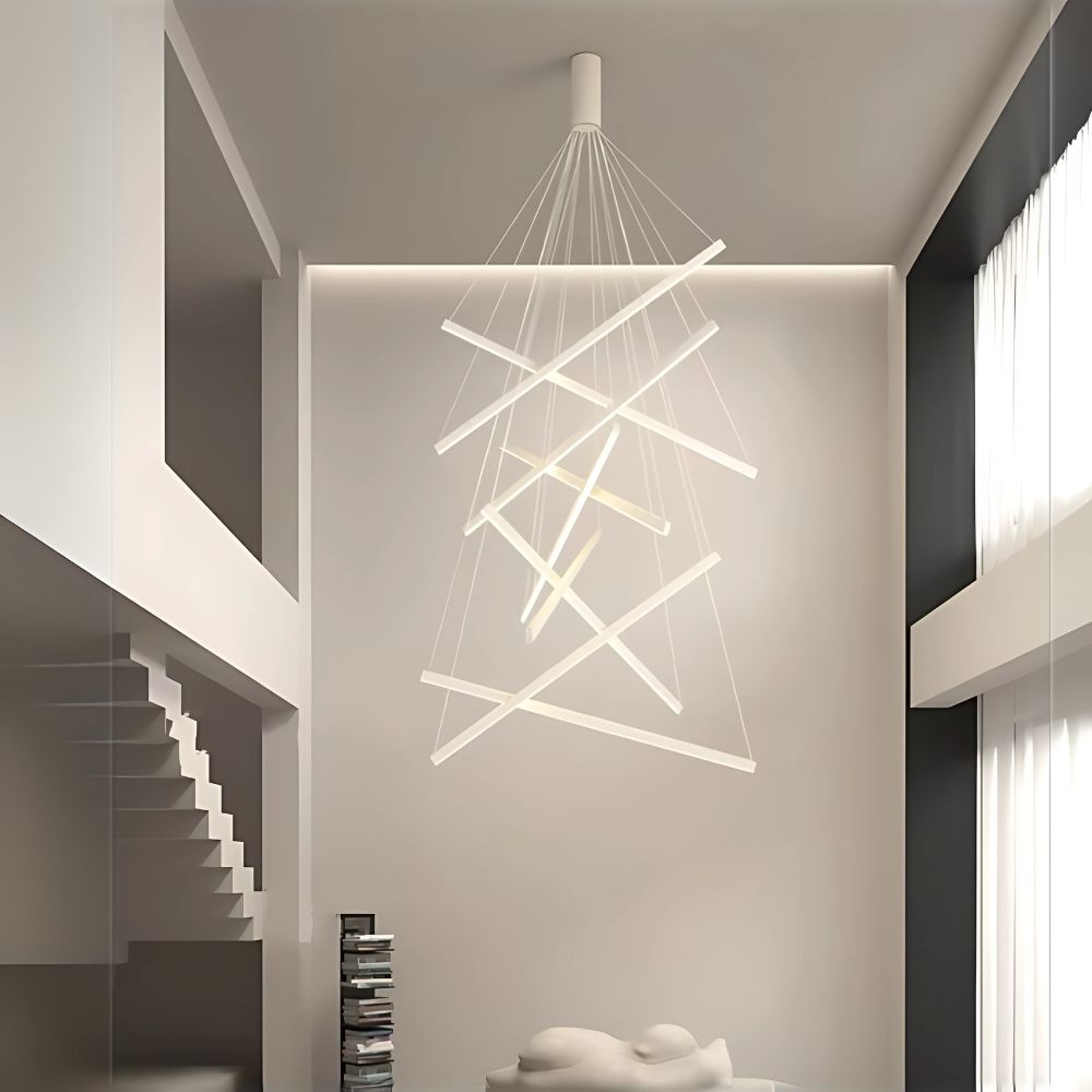 Cora Contemporary Foyer Chandelier  Seus Lighting