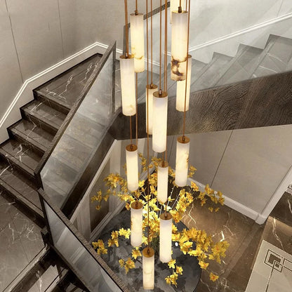 Darlen Modern Staircase Chandelier  Seus Lighting