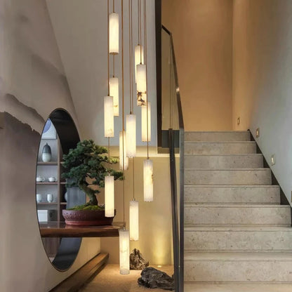 Darlen Modern Staircase Chandelier  Seus Lighting