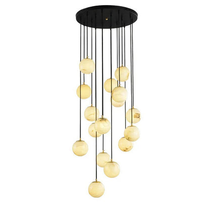 Faye Marble Bubble Chandelier  Seus Lighting