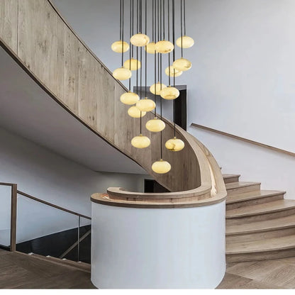 Faye Marble Bubble Chandelier  Seus Lighting