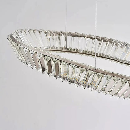 Gaia Kitchen Crystal Chandelier  Seus Lighting