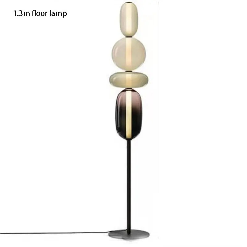 Lina Glass Shade Floor Lamp Seus Lighting