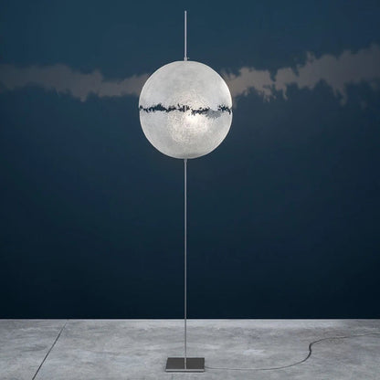 Lissa Modern Led Whote Sphere Floor Lamp  Seus Lighting