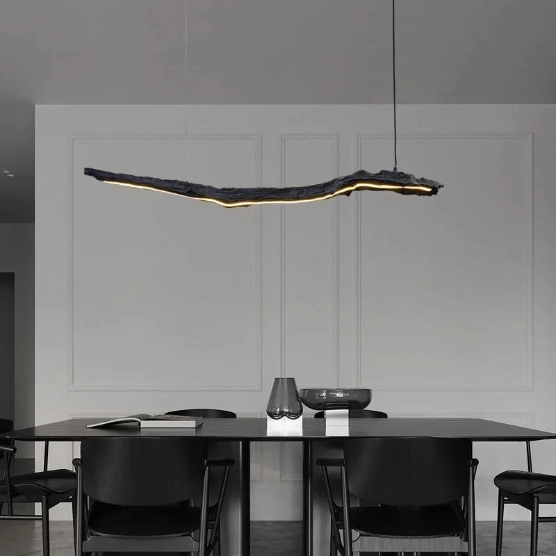 Lux Linear Dining Room Chandelier  Seus Lighting