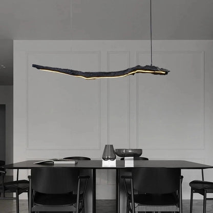 Lux Linear Dining Room Chandelier  Seus Lighting