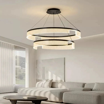 Mae Led Ring Chandelier  Seus Lighting