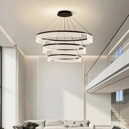 Mae Led Ring Chandelier  Seus Lighting