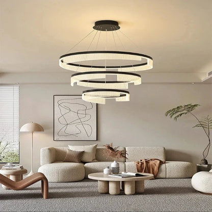 Mae Led Ring Chandelier  Seus Lighting