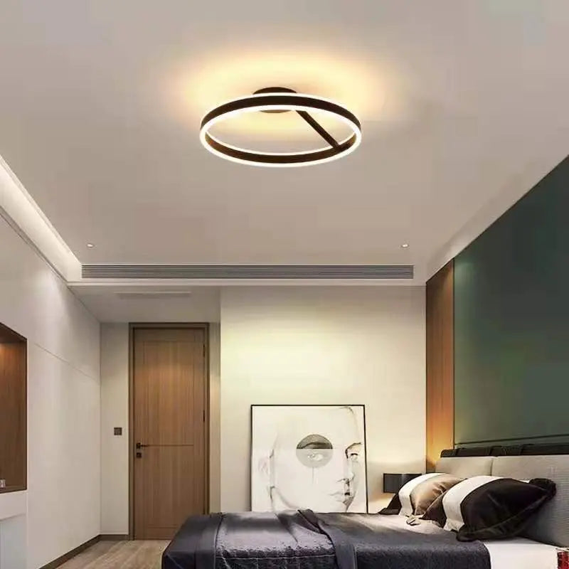 Modern Close-to-Ceiling Light Detail