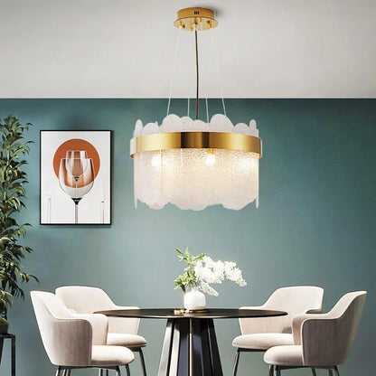 Modern Rock Crystal Chandelier