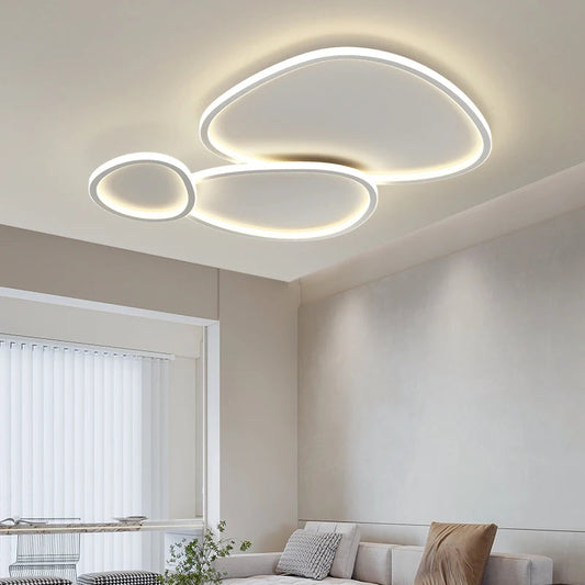 Nelis Modern Smart Led Flush Mount Ceiling Light  Seus Lighting