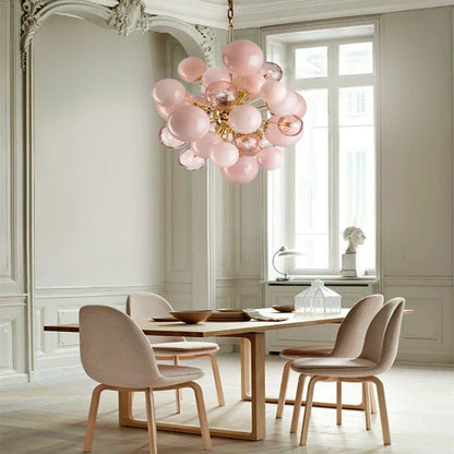 Neve Glass Bubble Chandelier  Seus Lighting