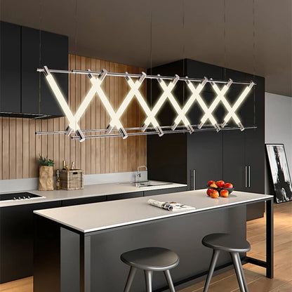 Nina Contemporary LED Kitchen Island Light  Seus Lighting