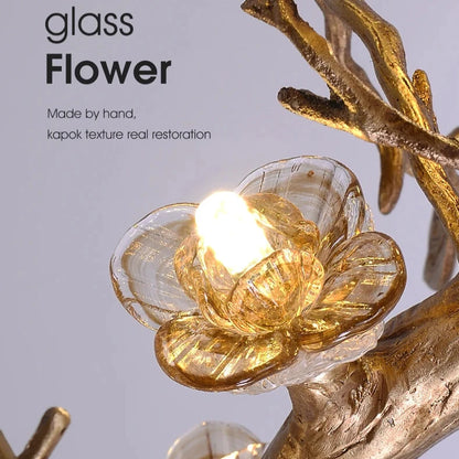 Noa Flower Branch Chandelier  Seus Lighting