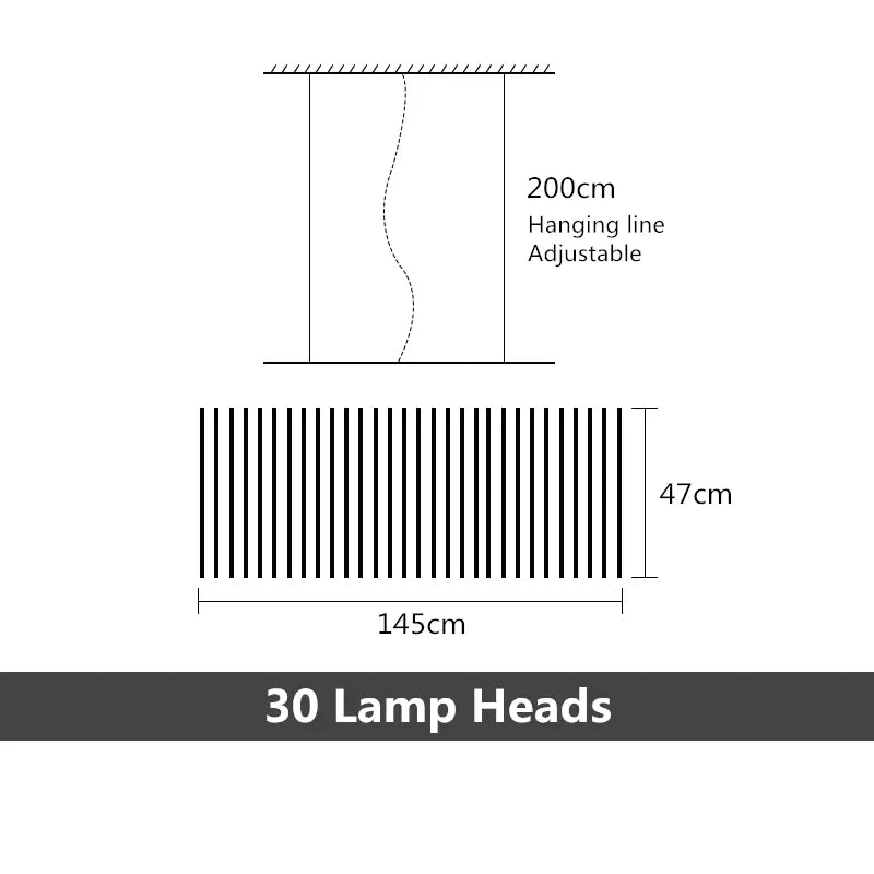 Radiel Modern Led Chandelier Seus Lighting