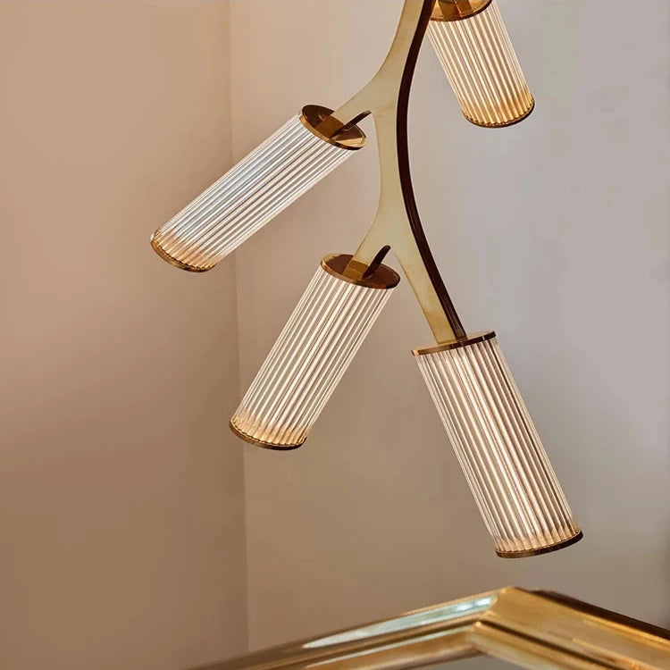 Rhea Modern Simple Staircase Chandelier  Seus Lighting