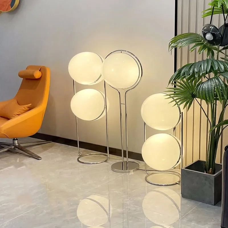 Riley Ball Floor Lamp  Seus Lighting