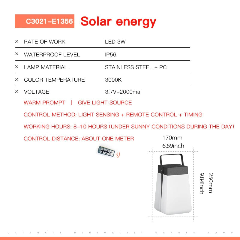 Luz LED solar decorativa para exteriores de Papá Noel