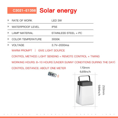 Luz LED solar decorativa para exteriores de Papá Noel