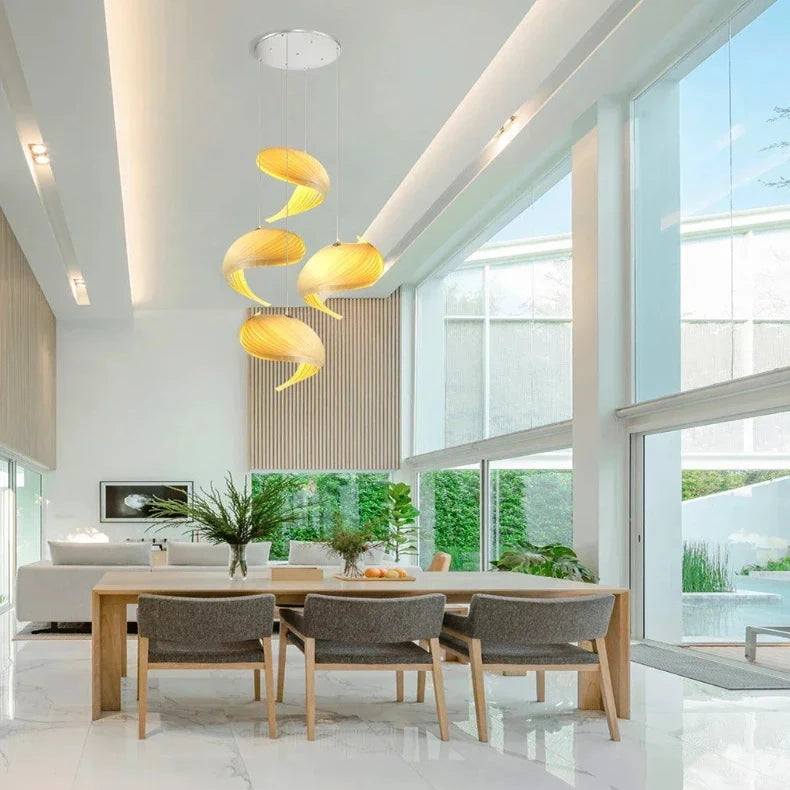 Storm Modern Pendant Chandelier  Seus Lighting