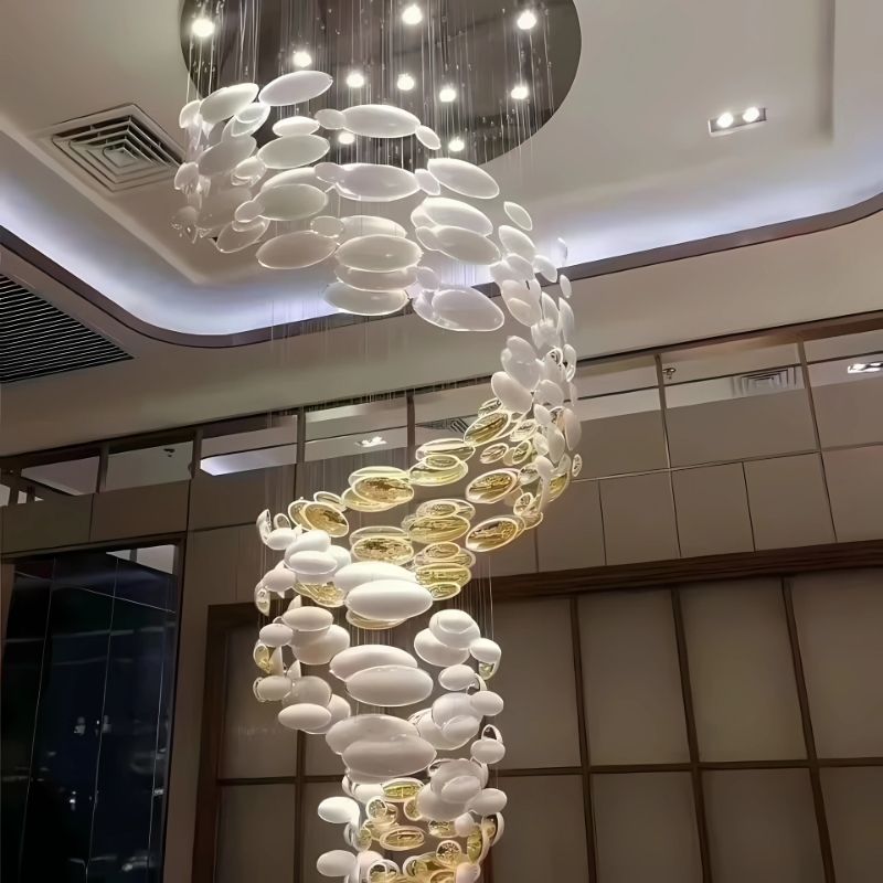 Vita Luxury Staircase Hanging Chandelier  Seus Lighting