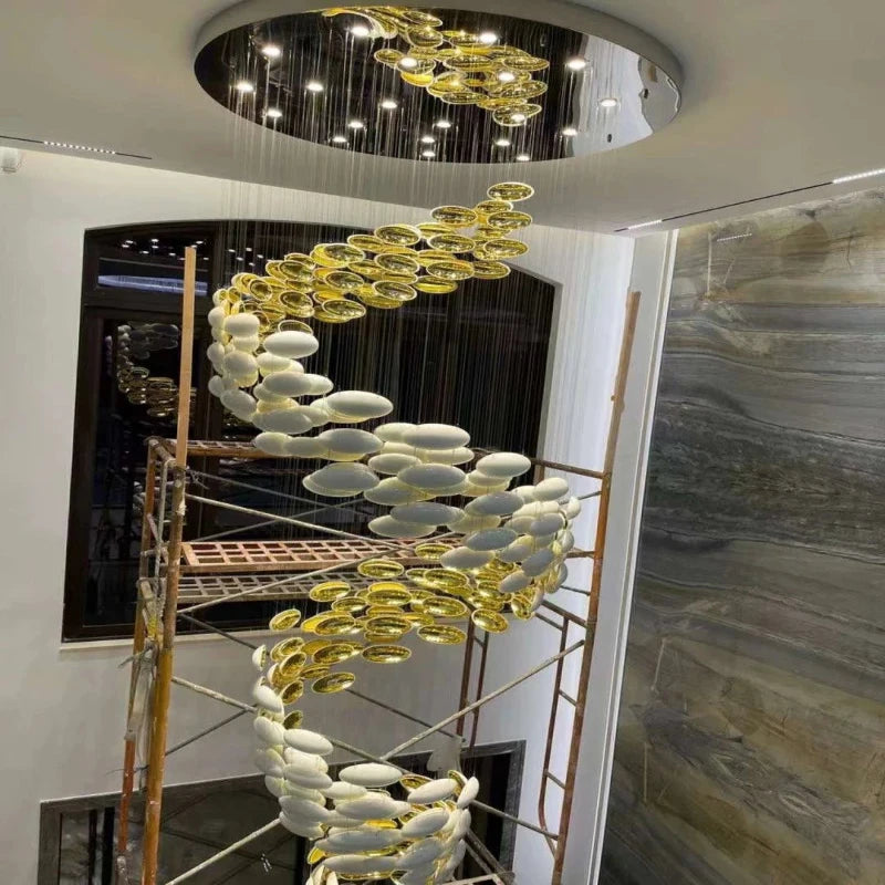 Vita Luxury Staircase Hanging Chandelier  Seus Lighting